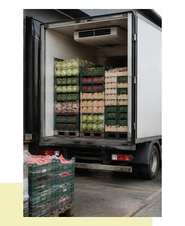 Перевозка плодоовощной продукции оптом напрямую в Мирный
